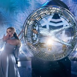 Lars y la rueda de hámster en 'Festival de la Canción de Eurovisión: La historia de Fire Saga'