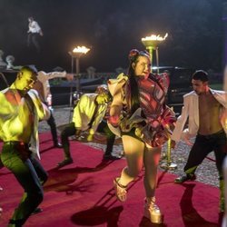 Netta hace su aparición en 'Festival de la Canción de Eurovisión: La historia de Fire Saga'