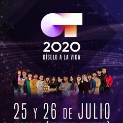 Cartel de los conciertos en Madrid de 'OT 2020'