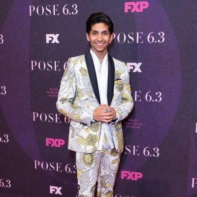 Angel Bismark Curiel en la première de 'Pose'