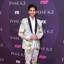Angel Bismark Curiel en la première de 'Pose'