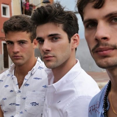 Jason Fernández, Álvaro Rico y Pol Hermoso, en 'Alba'