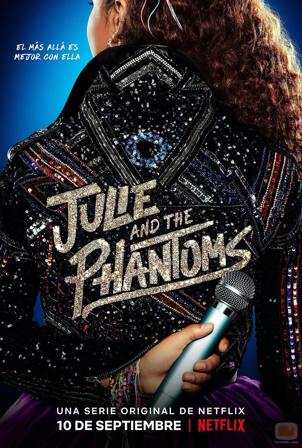 Póster de 'Julie and the Phantoms', la serie adolescente musical de Netflix