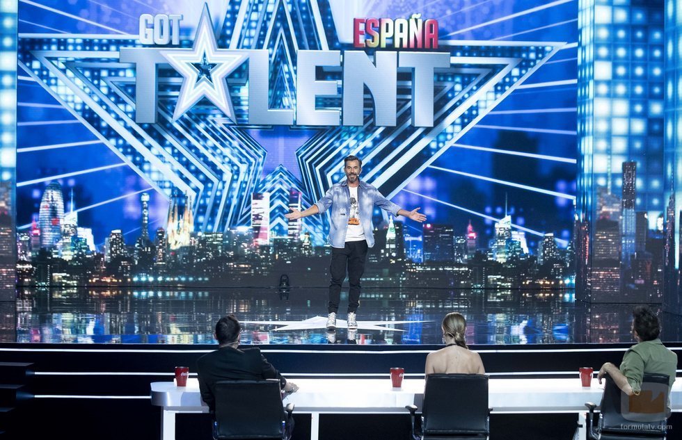 Santi Millán, presentando 'Got Talent 6'