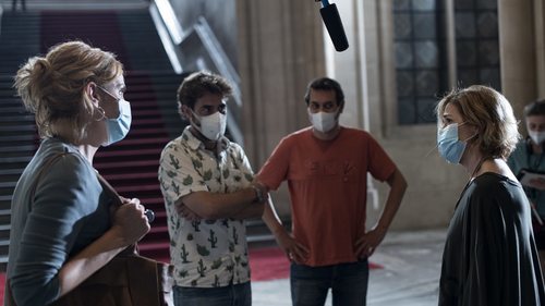 María Pujalte y Eva Martín ruedan la segunda temporada de 'Merlí: Sapere Aude'