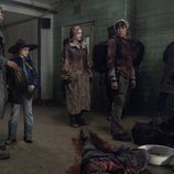 Carol, Kelly, Judith y Beatrice en el 10x16 de 'The Walking Dead'