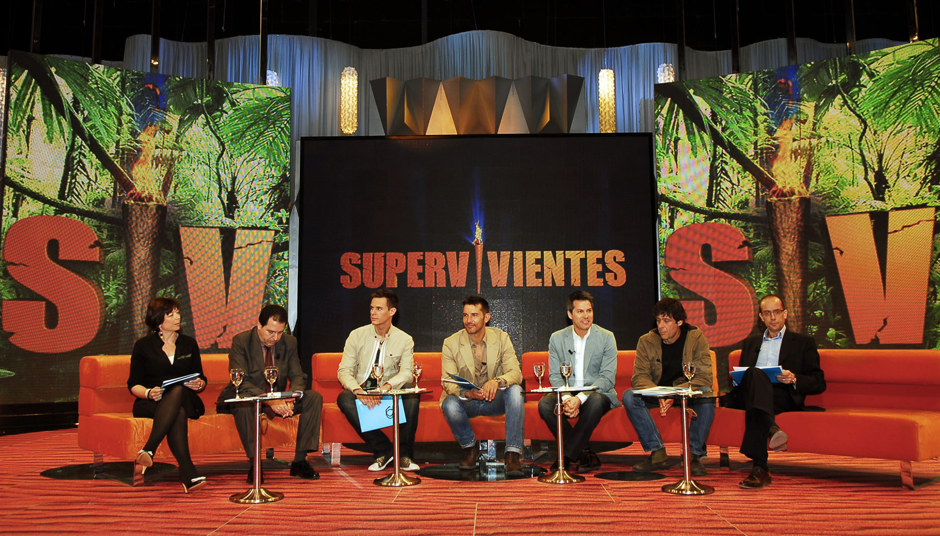 Jesús Vázquez presenta ante los medios la nueva edición de Supervivientes 2009