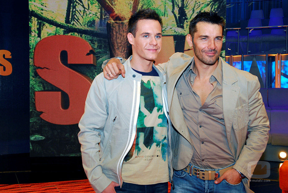 Jesús Vázquez y Christian Gálvez