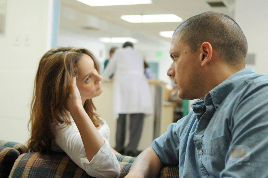 Sarah Wayne Callies y Wentworth Miller