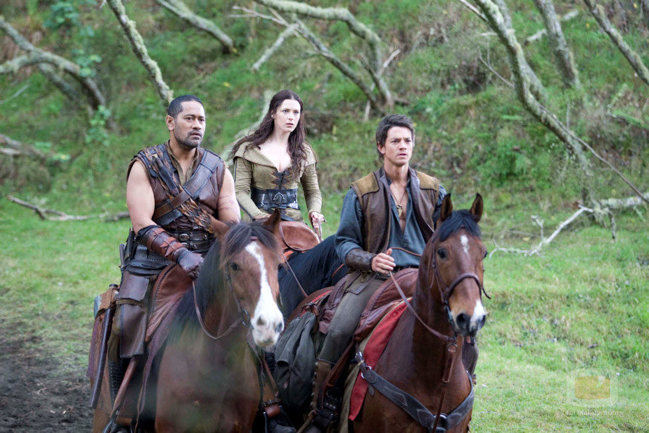 Craig Horner a caballo