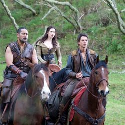 Craig Horner a caballo