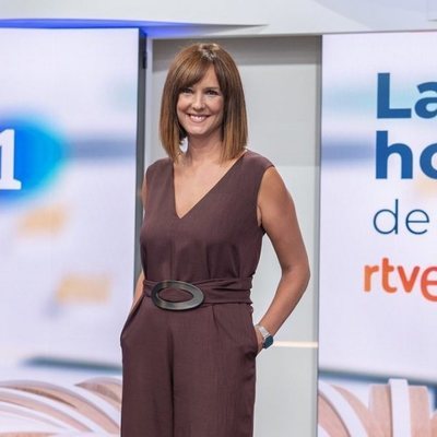 Mónica López, presentadora de 'La hora de La 1'