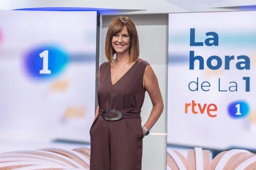 Mónica López, presentadora de 'La hora de La 1'