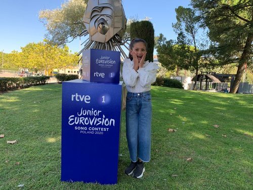 Primera imagen de Soleá como representante de España en JESC 2020