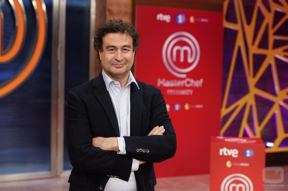 Pepe Rodríguez en la presentación de 'MasterChef Celebrity 5'