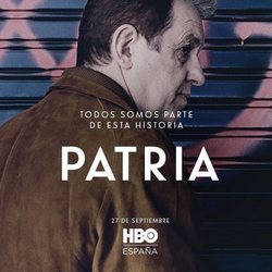 José Ramón Soroiz como Txato en el póster de 'Patria'