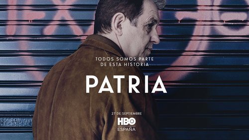 José Ramón Soroiz como Txato en el póster de 'Patria'