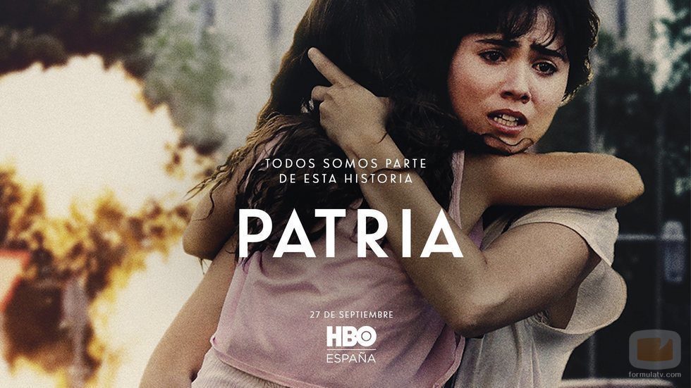 Loreto Mauleón como Arantxa en el póster de 'Patria'