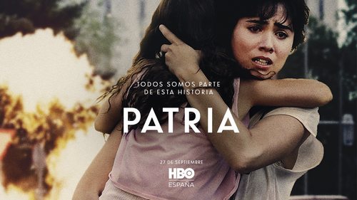 Loreto Mauleón como Arantxa en el póster de 'Patria'
