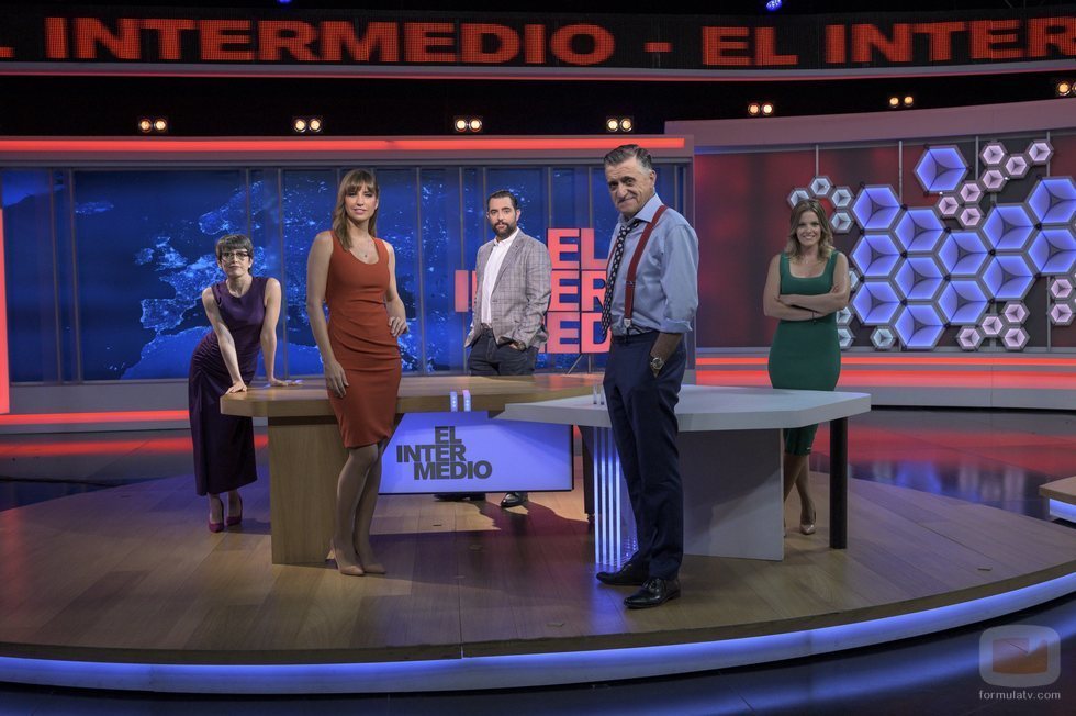 'El intermedio' y su equipo de la temporada 2020-2021