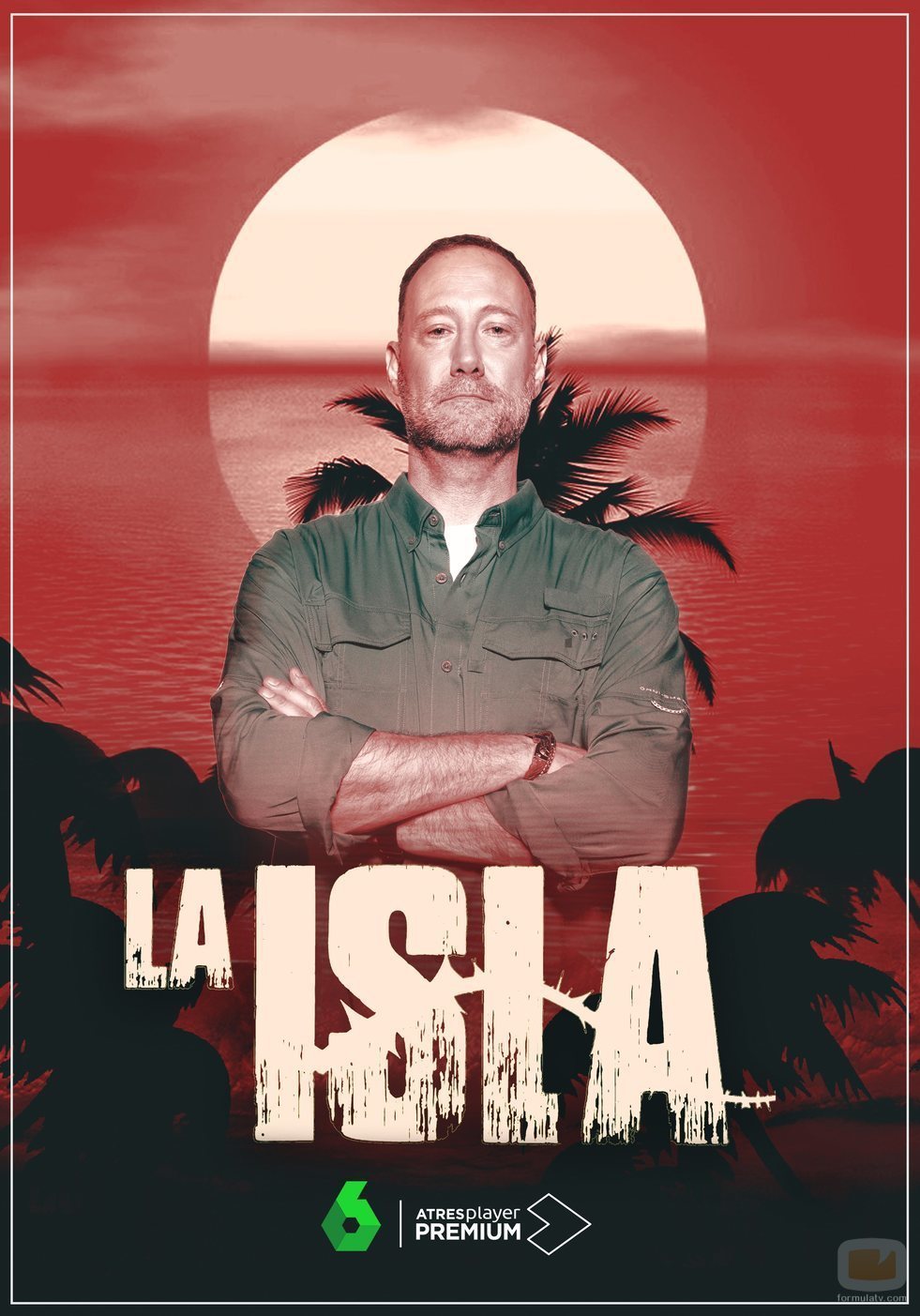 Cartel de la segunda edición de 'La isla' con Pedro García Aguado