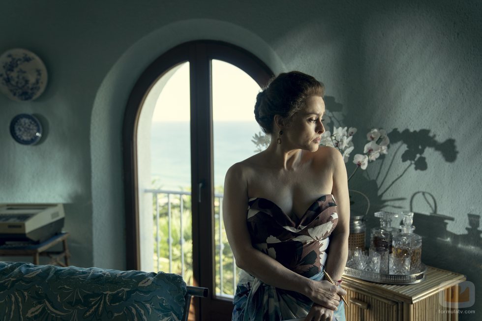 La Princesa Margarita (Helena Bonham Carter) en la temporada 4 de 'The Crown'