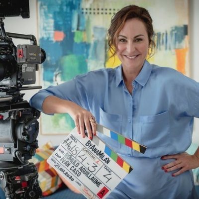Ana Milán en el rodaje de 'ByAnaMilán' de Atresplayer Premium