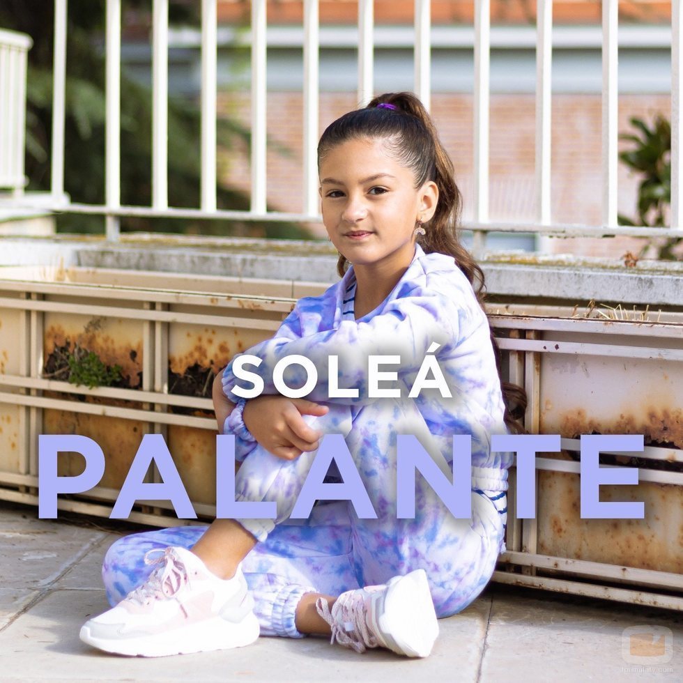 Portada de "Palante", la canción de Soleá para Eurovisión Junior 2020