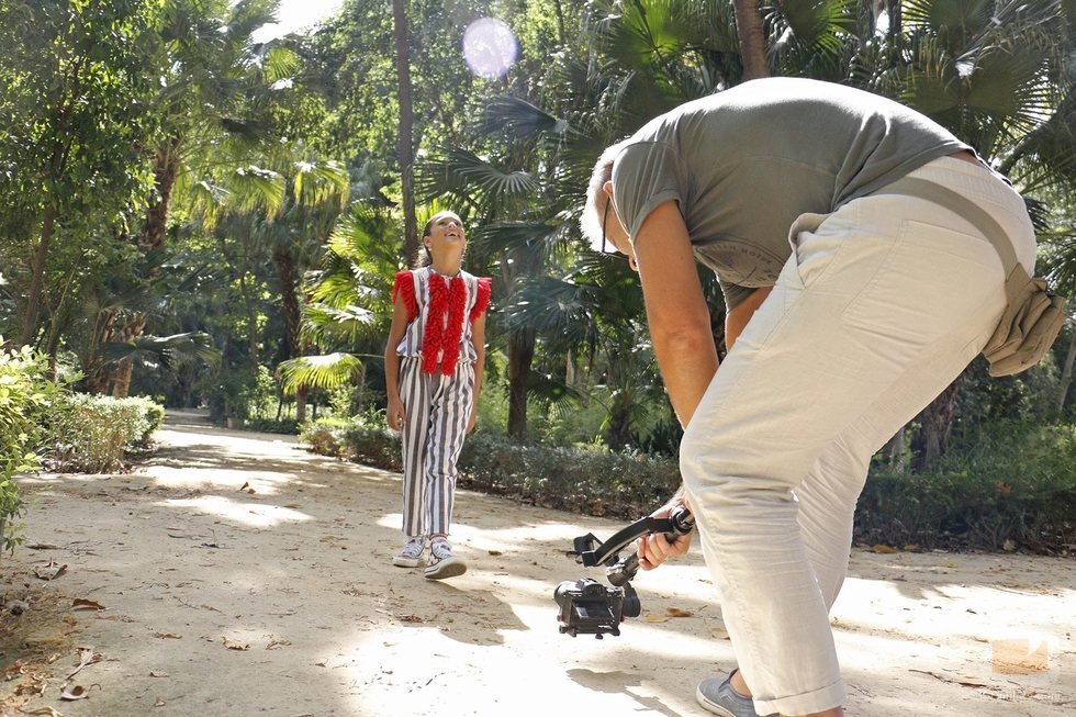 Soleá graba el videoclip del tema "Palante" de Eurovisión Junior 2020 en Sevilla