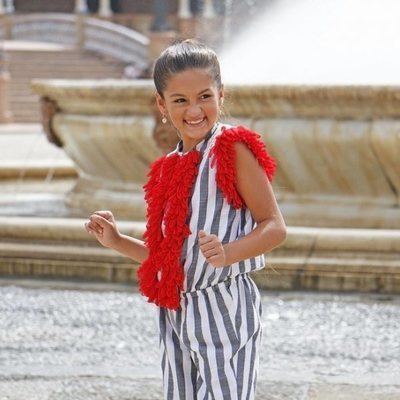 Soleá en el videoclip de "Palante", su canción para Eurovisión Junior 2020