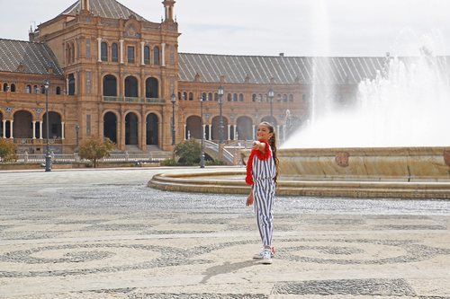 Soleá en una secuencia de "Palante", su videoclip para JESC 2020