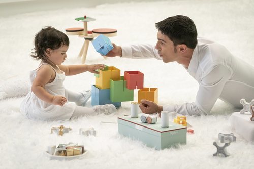 Iago junto a su hija en la cuarta temporada de 'Estoy vivo'