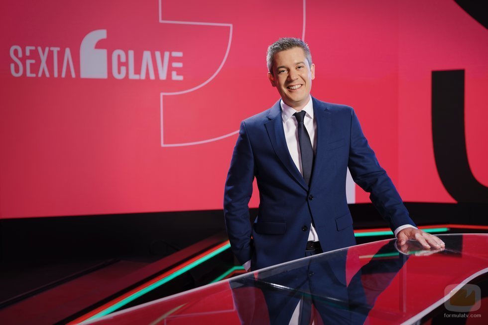 Rogrido Blázquez, presentador de 'laSexta Clave'