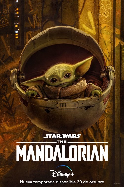 Póster de la temporada 2 de 'The Mandalorian' con Baby Yoda