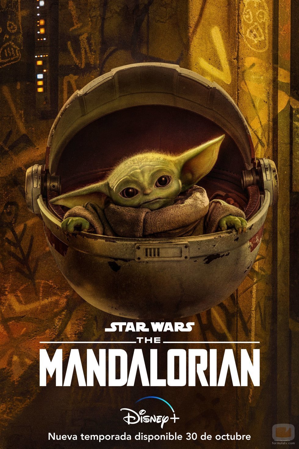 Póster de la temporada 2 de 'The Mandalorian' con Baby Yoda