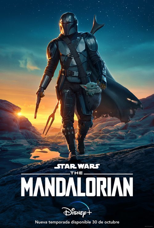 Póster oficial de la temporada 2 de 'The Mandalorian'