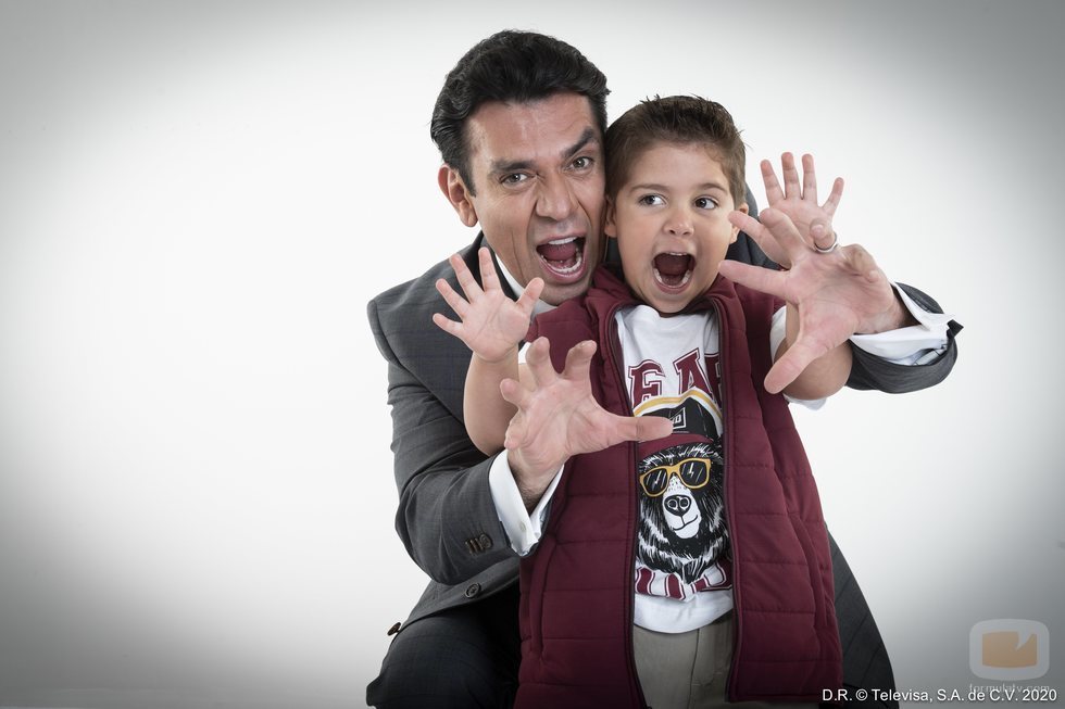 Jorge Salinas y Leonardo Herrera en 'Te doy la vida'