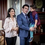 Eva Cedeño, Jorge Salinas y Leonardo Herrera en 'Te doy la vida'