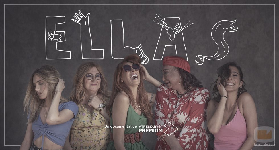 Póster de 'Ellas', documental de Atresplayer Premium