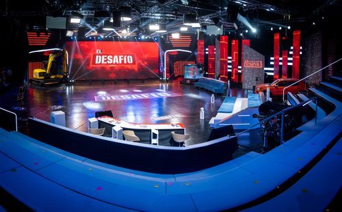 Plató de 'El desafío', programa de Antena 3