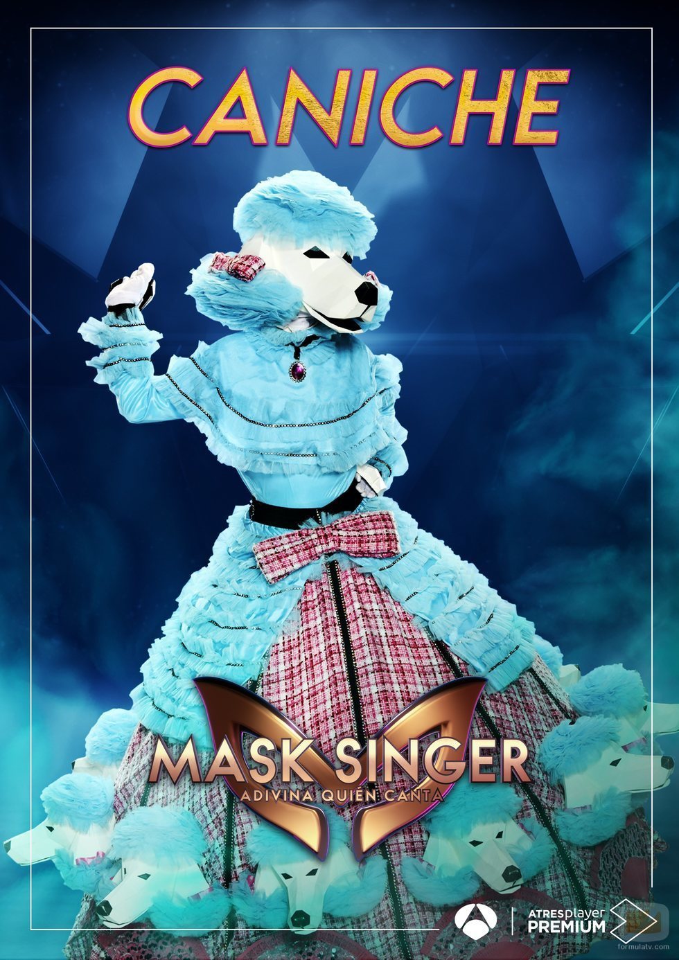 La máscara de Caniche en 'Mask singer: adivina quien canta'