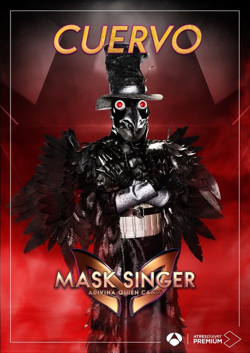 La máscara de Cuervo en 'Mask singer: adivina quien canta'