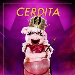  La máscara de Cerdita en 'Mask singer: adivina quien canta'