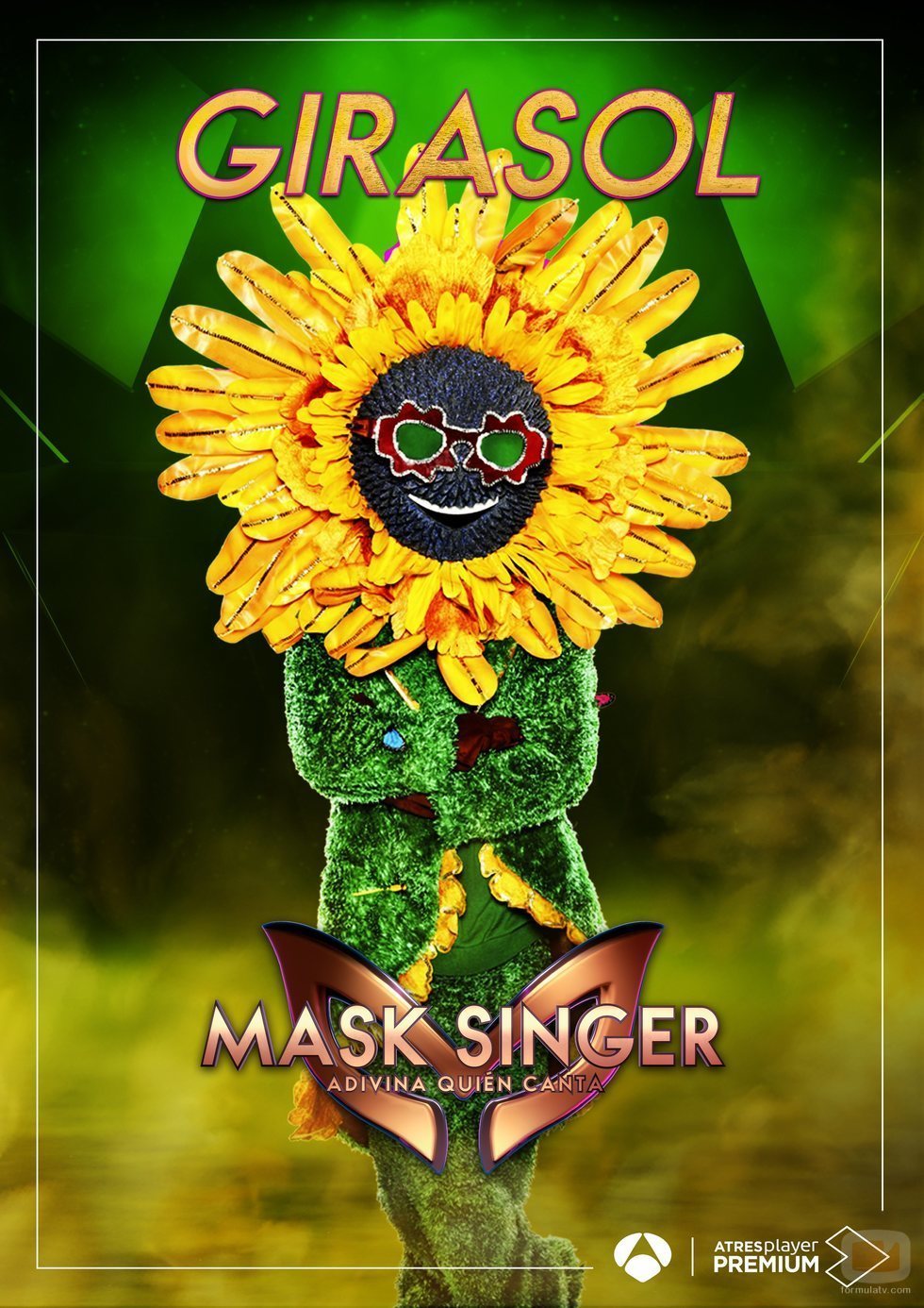 La máscara de Girasol en 'Mask singer: adivina quien canta'