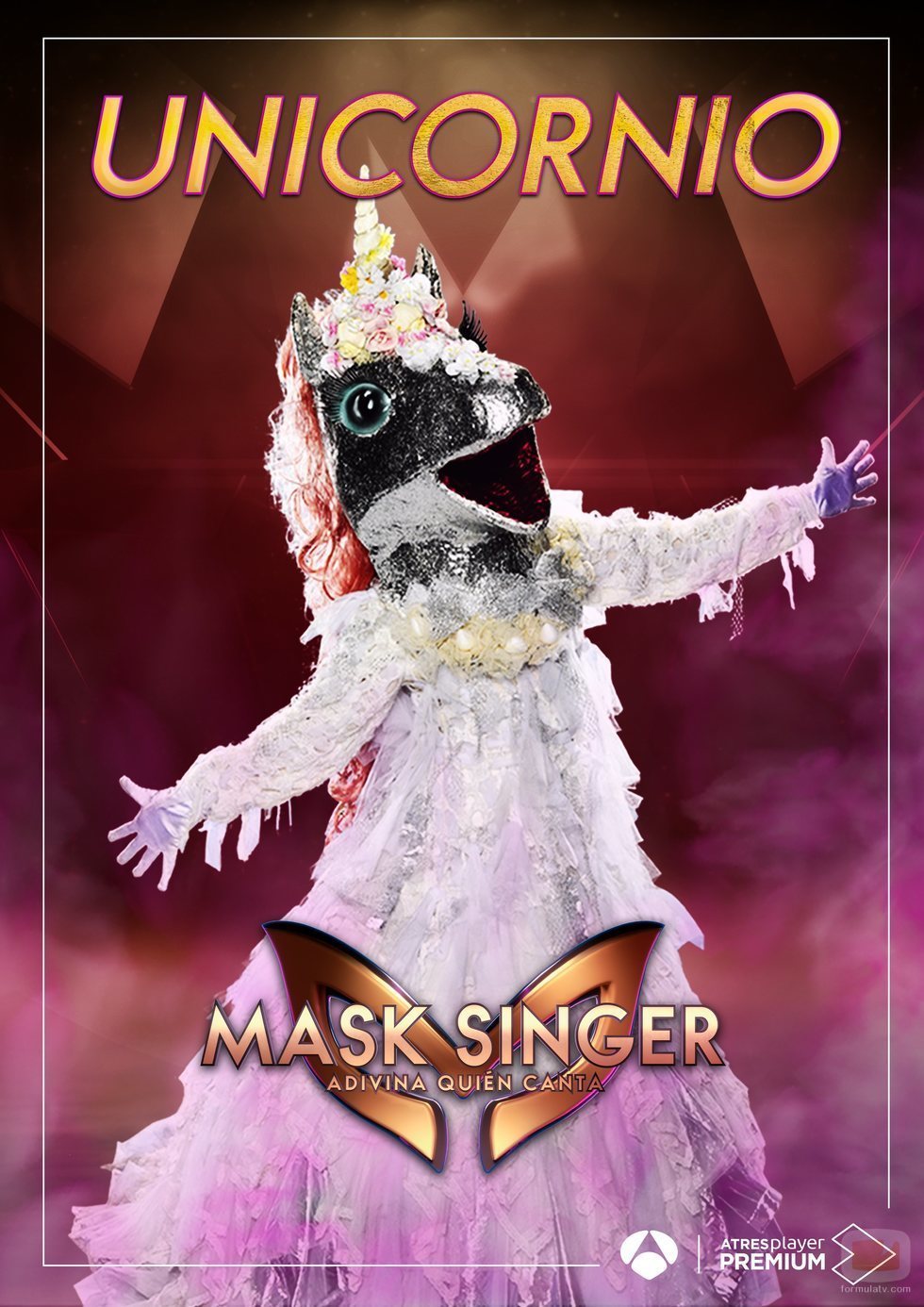 La máscara de Unicornio en 'Mask singer: adivina quien canta'