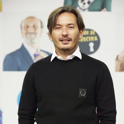 Alberto Caballero en la presentación de la temporada 12 de 'La que se avecina'