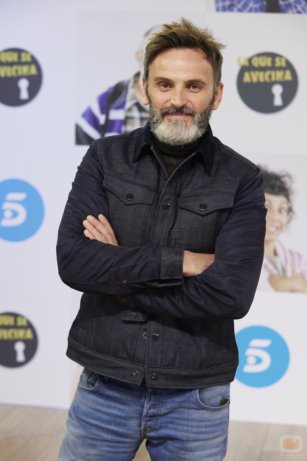 Fernando Tejero en la rueda de prensa de la temporada 12 de 'LQSA'