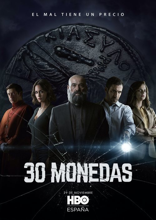 Póster oficial de '30 monedas', serie de Álex de la Iglesia en HBO España