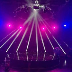 Pista central del escenario de TVE para Eurovisión Junior 2020