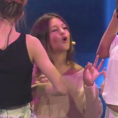 Soleá entre las bambalinas de Eurovisión Junior 2020